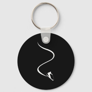 Skiing Skier Ski _1  Keychain
