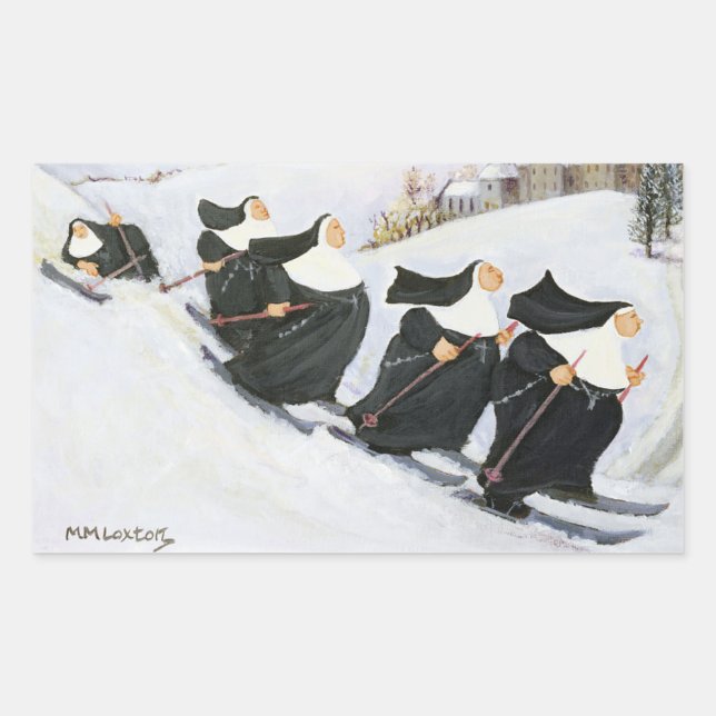 Skiing Sticker (Front)