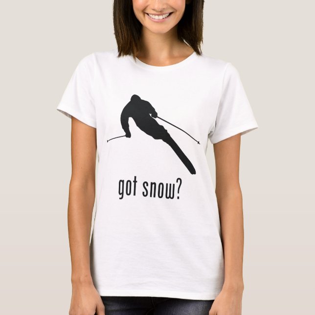 Skiing T-Shirt (Front)