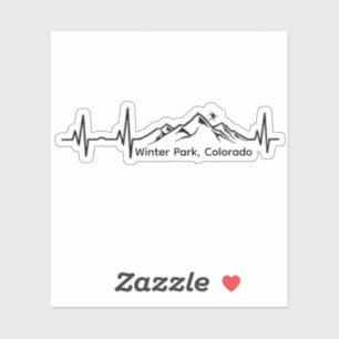 Skiing Winter Park Heartbeat