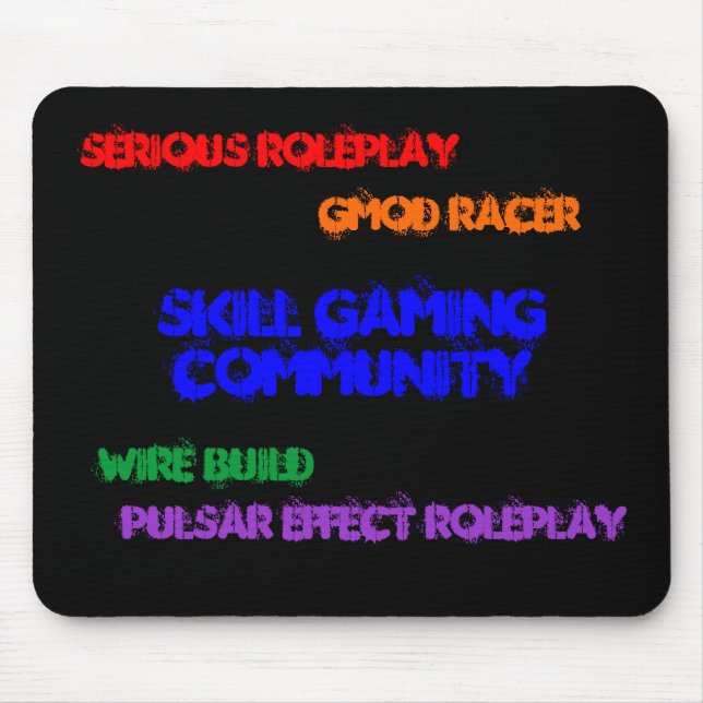 Skill Gaming Mousepad (Front)