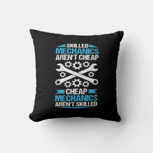 Skilled Labour Isn’t Cheap - Mechanic Mechanist Me Throw Pillow
