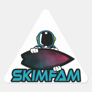 SkimFam skimboard sticker