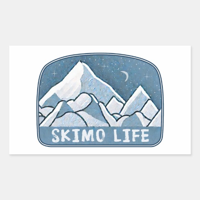 Skimo Life Sticker (Front)