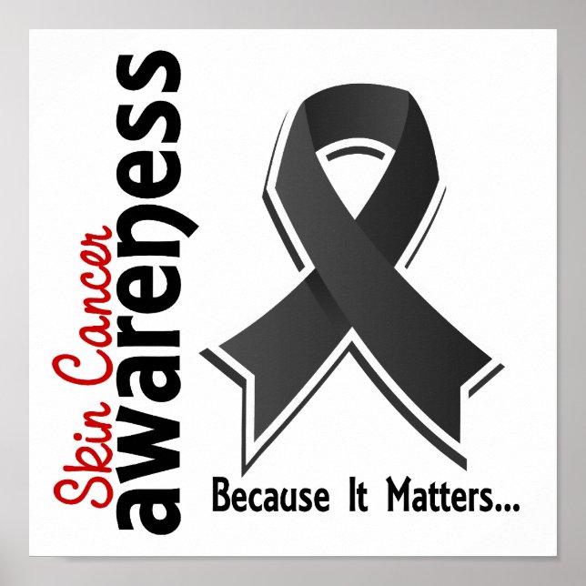 Skin Cancer Awareness 5 Poster (Front)