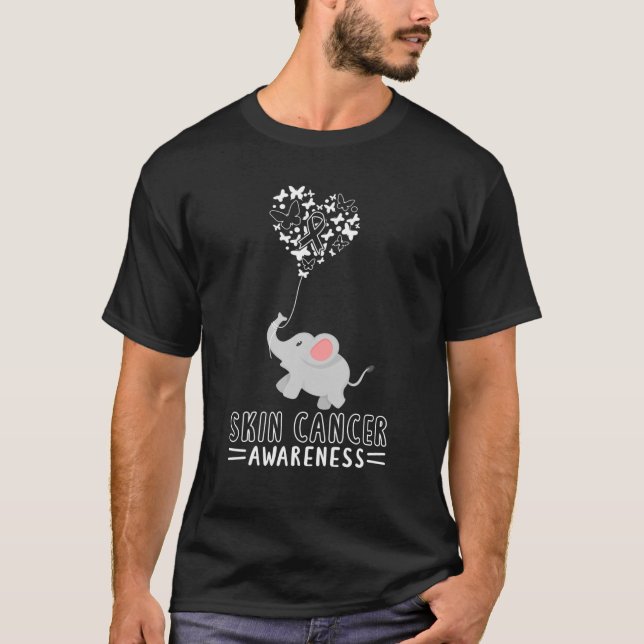 Skin Cancer Skin Cancer Awareness Melanoma T-Shirt (Front)