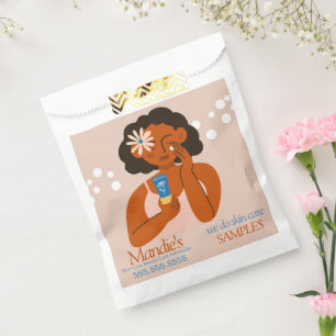 Skin Care Aesthetician Business Salon Girl Samples Favour Bag