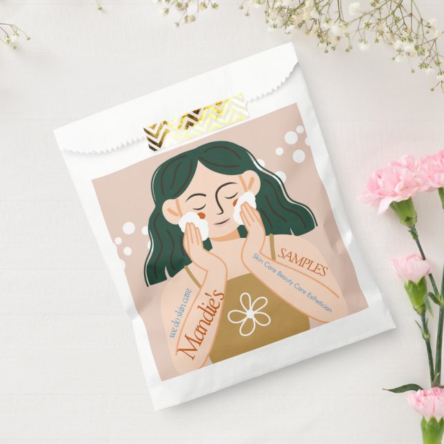 Skin Care Aesthetician Business Salon Spa Samples  Favour Bag (Sealed)