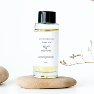 Skin care beauty cosmetics bottle packaging sticker