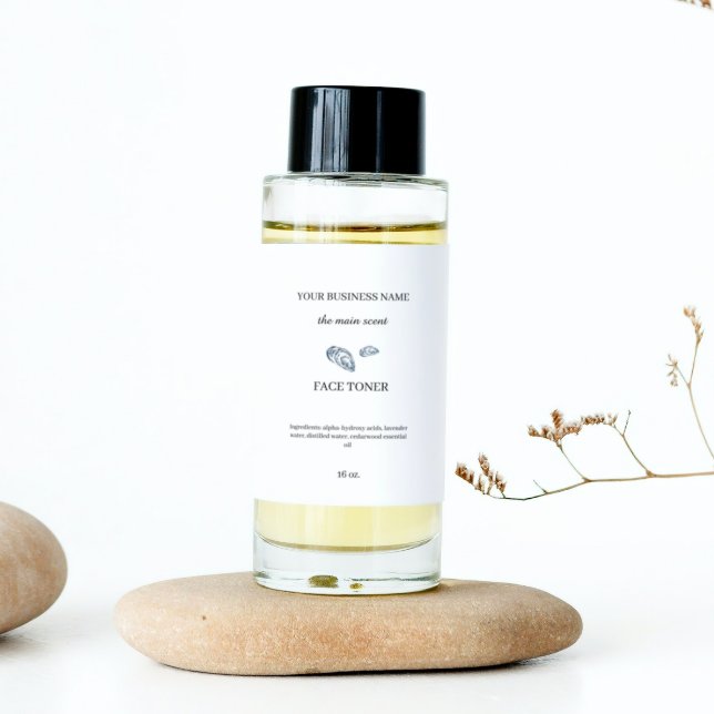 Skin care beauty cosmetics bottle packaging sticker (Creator Uploaded)