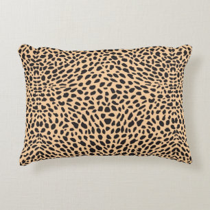 Skin cheetah decor accent pillow