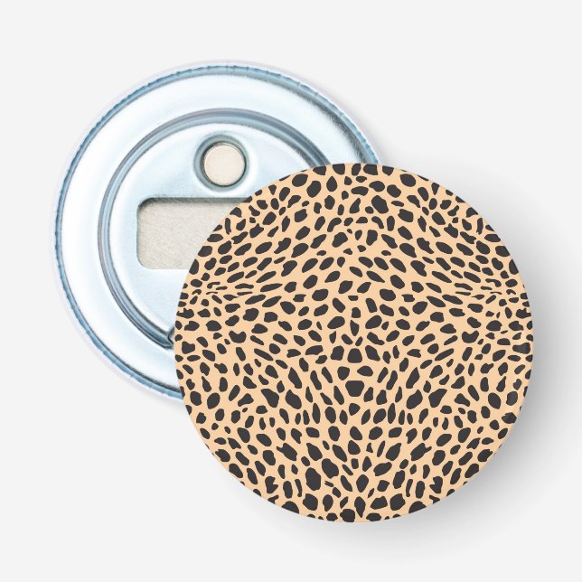 Skin cheetah decor bottle opener (Front)