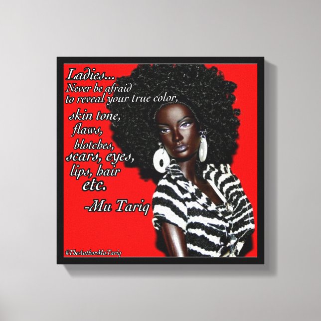 Skin Deep Canvas Print (Front)