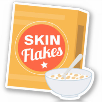Skin Flakes Paramedic EMS 911 Humour Morale Sticke