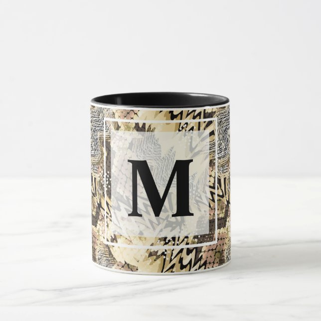 skin, leopard, snake mug (Center)