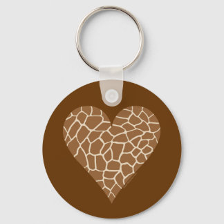 Skin Pattern, Colours of the Giraffe Keychain