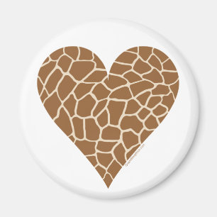 Skin Pattern, Colours of the Giraffe Magnet