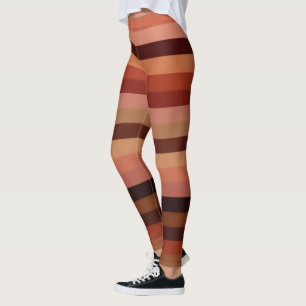Skin Tones Stripes Leggings