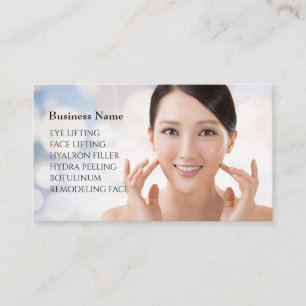Skincare & Beauty Salon Business card
