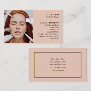 Skincare & Beauty Salon Business Card