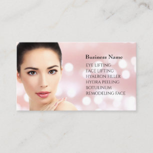 Skincare & Beauty Salon Business card 