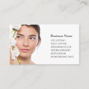 Skincare & Beauty Salon Business card