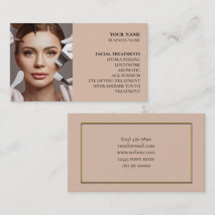 Skincare & Beauty Salon Business Card
