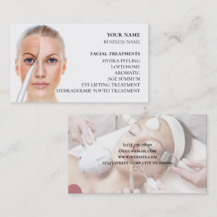 Skincare & Beauty Salon Business Card