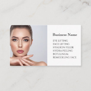 Skincare & Beauty Salon Visitenkarte  Business Card