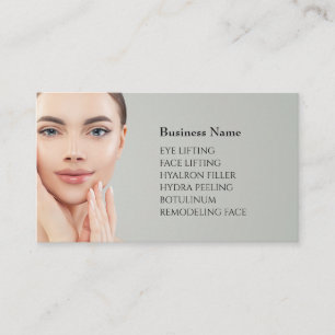 Skincare & Beauty Salon Visitenkarte  Business Card