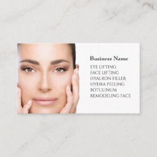 Skincare & Beauty Salon Visitenkarte  Business Card