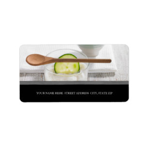 Skincare Business Address Labels