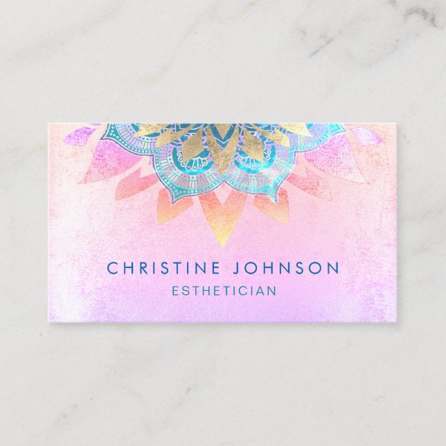•skincare business card (Front)