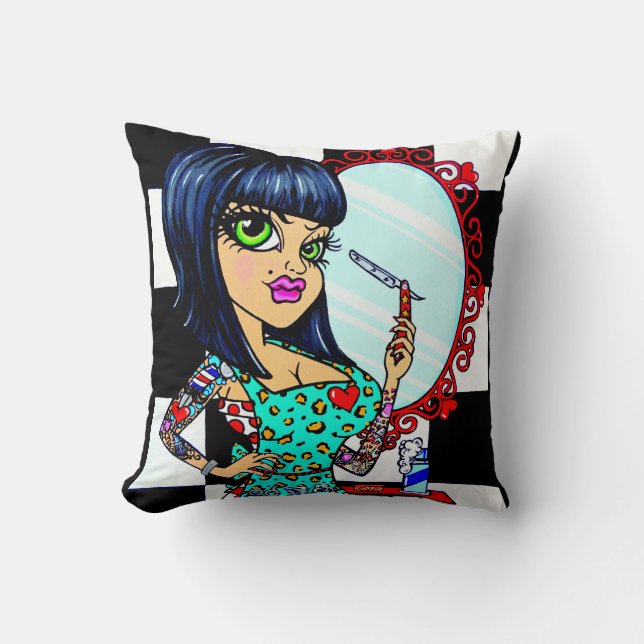 Skinderella Pillow (Front)