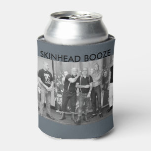 SKINHEAD BOOZE CAN COOLER