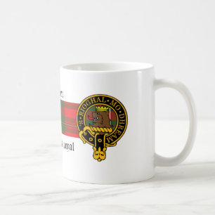 Skinner Scottish crest and Tartan mug
