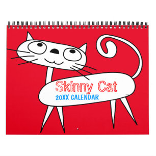 Skinny Cat Calendar