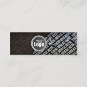 Skinny Customizable Photo Business Cards