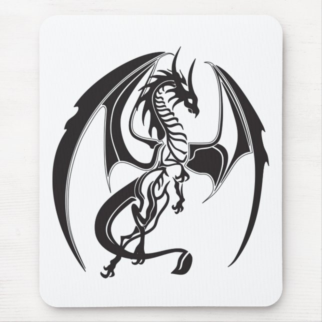 Skinny dragons... mouse pad (Front)