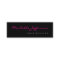 Skinny Hair Stylist Script Grey Pink Business Card