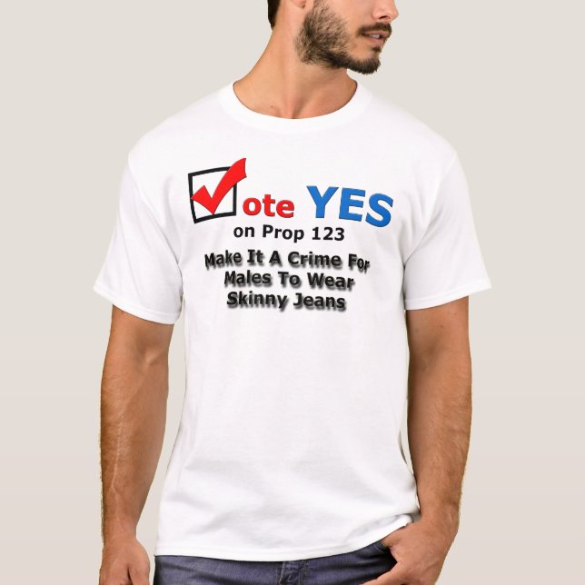 Skinny Jeans T-Shirt (Front)