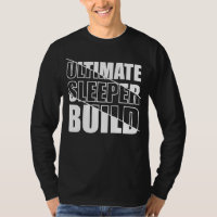 Skinny strong gym athlete ultimate sleeper build