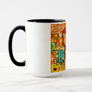 Skinny Thankful Tumbler Sublimation - Thanksgiving Mug