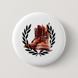 skins boots 2 inch round button