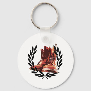 skins boots keychain