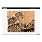 Le style en bambou de marqueterie de grande vague