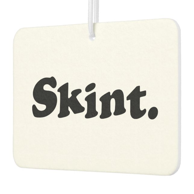 Skint. Air Freshener (Left)