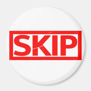 Skip Stamp Magnet