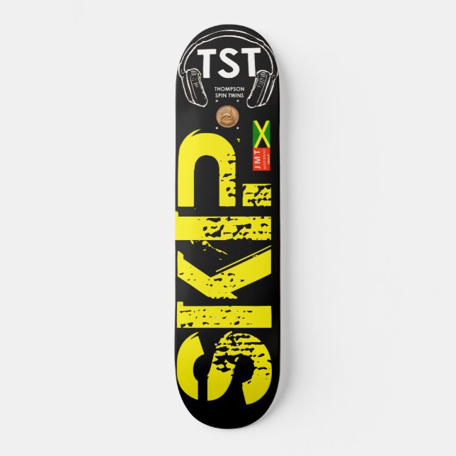 SKIP  / TST  Skateboard (Front)