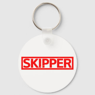 Skipper Stamp Keychain